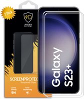 2-Pack Samsung Galaxy S23 Plus (S23+) Screenprotectors - MobyDefend Case-Friendly Screensavers - Gehard Glas - Glasplaatjes Geschikt Voor Samsung Galaxy S23 Plus (S23+)
