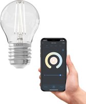 Ampoule LED Intelligente Calex - Filament - P45 Transparent - E27 - 4.9W - CCT