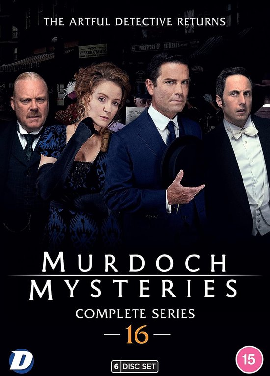 Murdoch Mysteries Seizoen 16 -DVD - Import zonder NL OT