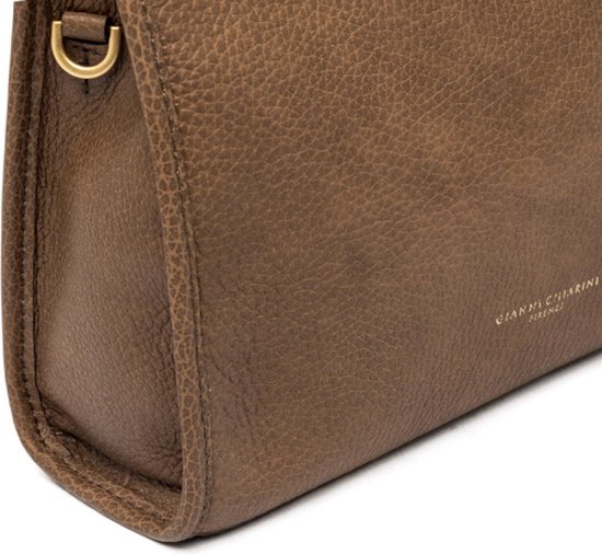 Sac Bandoulière En Cuir GIANNI CHIARINI Deva Bleu Marine - Neuf Avec étiquettes, Made In Italy