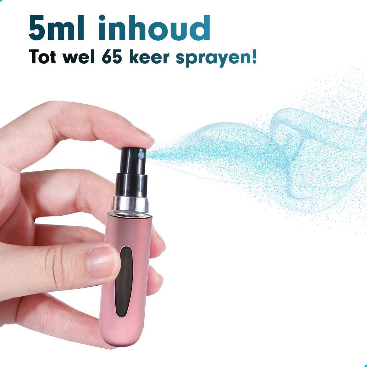 Goedkoopste CHPN - Parfumflesje - Hervulbaar Parfumflesje - Verstuiver - Reisflesje - Mini Meeneem flesje - Reisparfum - Roze