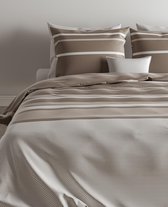 Zo! Home Housse de couette Paxton - Simple - 140x200/220 cm - Taupe