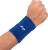 Nivia Wrist Band WB01 for Men & Women (Small, Blue) | Material - Cotton | Sweatband for Wrist| Lightweight | Stretchable | Good Absorbent