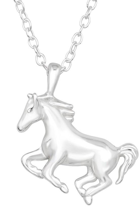Clever Sieradenset Zilveren Hanger Kleine Davidster 14mm Met 45cm Ketting - Sterling Zilver 925