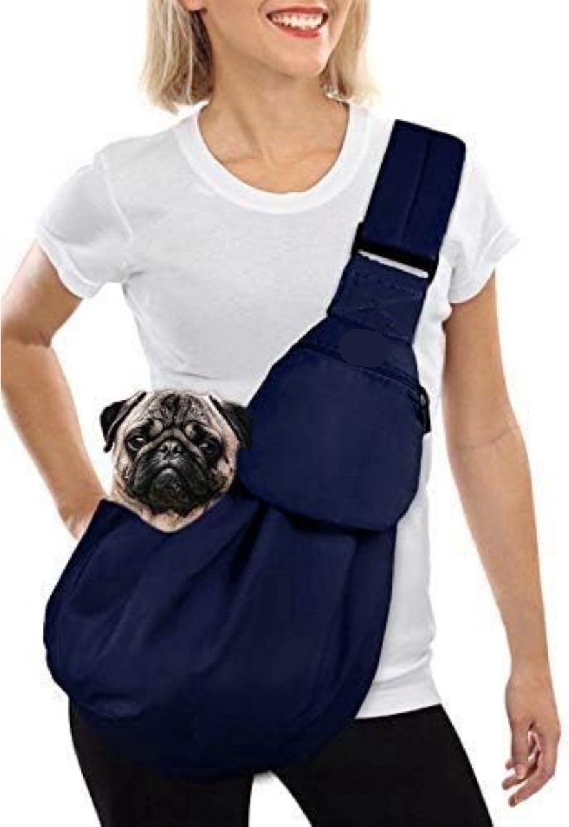 thumbnail: Hond Draagzak - Ademende Huisdier Sling, Voor Kleine Honden, Schouder Drager