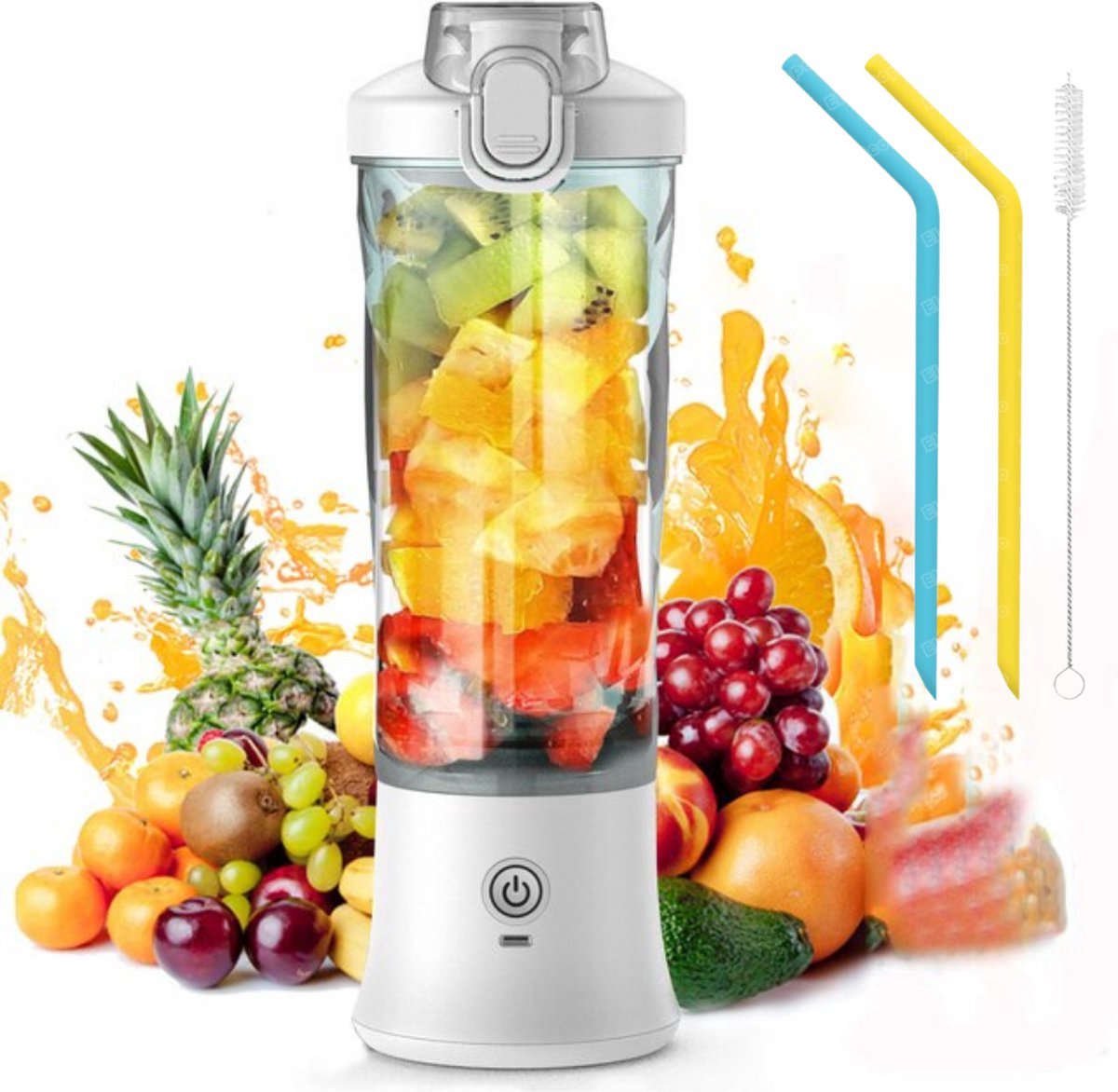 Happyment Elektrische Shakebeker Met Mixer Lekvrije Proteïne Shaker