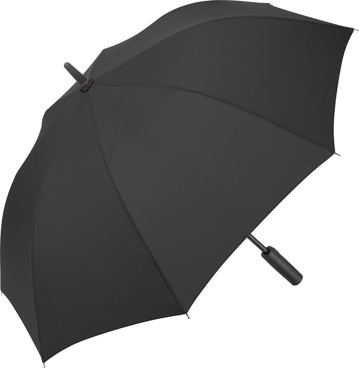 Fare Paraplu - Automatisch openend - Winddicht - Ø 105 cm - Polyester/glasvezel/staal - Zwart