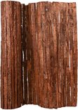 Nature by Kolibri Inkijkbescherming van boomschors 80x300cm, schorsmat inkijkbescherming schors windscherm omheining voor tuin balkon terras