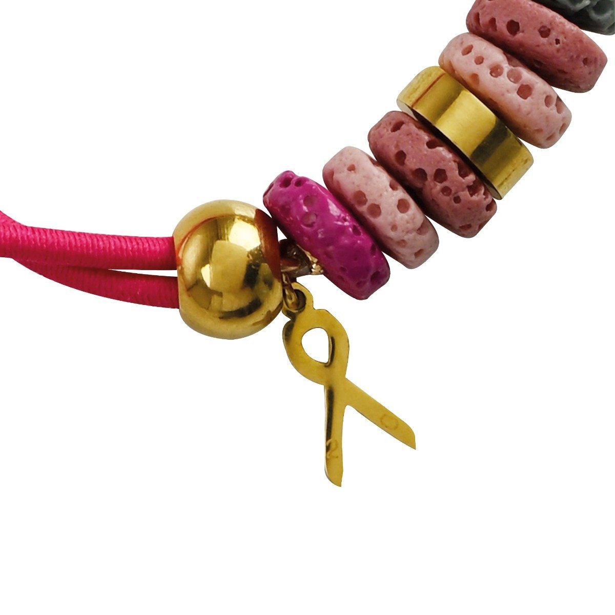 Notitie stijfheid Iets Pink Ribbon Armband 2023 | bol