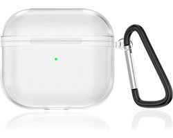 ShieldCase Case - beschermhoes geschikt voor Airpods 3 TPU hoesje - beschermhoes - beschermt bij vallen en stoten - transparant