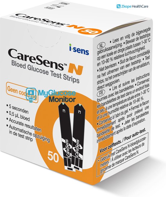 CareSens N diabetesteststrips