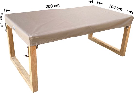 Raffles Covers Housse de protection table de jardin - 200 x 100 H