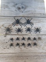Totally Halloween | Bag of Spiders | Zakje met spinnen | 3 maten | 16 stuks