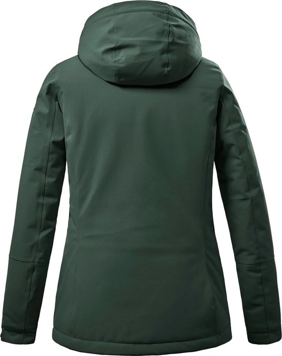 killtec Meisjes Waterdichte ski-jas/functioneel jack met capuchon en sneeuwvanger KSW 151 GRLS SKI JCKT, blue grey, 128, 41187-000 killtec Meisjes Waterdichte ski-jas/functioneel jack met capuchon en sneeuwvanger KSW 151 GRLS SKI JCKT, blue grey, 128, 41187-000