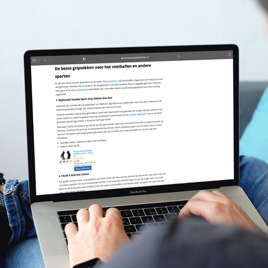 MyStand® Grip Chaussettes Voetbal Sport Grip Chaussettes Hautes Anti Ampoules Unisexe Taille Unique - Jaune Fluo