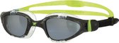 Zoggs - Aqua Flex Zwembril - Volwassenen - Zwart/Groen/Titanium - Maat: One Size