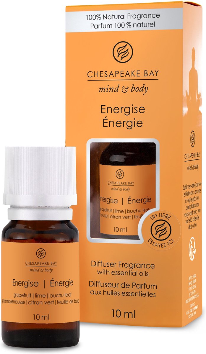 Goedkoopste Chesapeake Bay Ultrasonic Aroma Oil - Energise