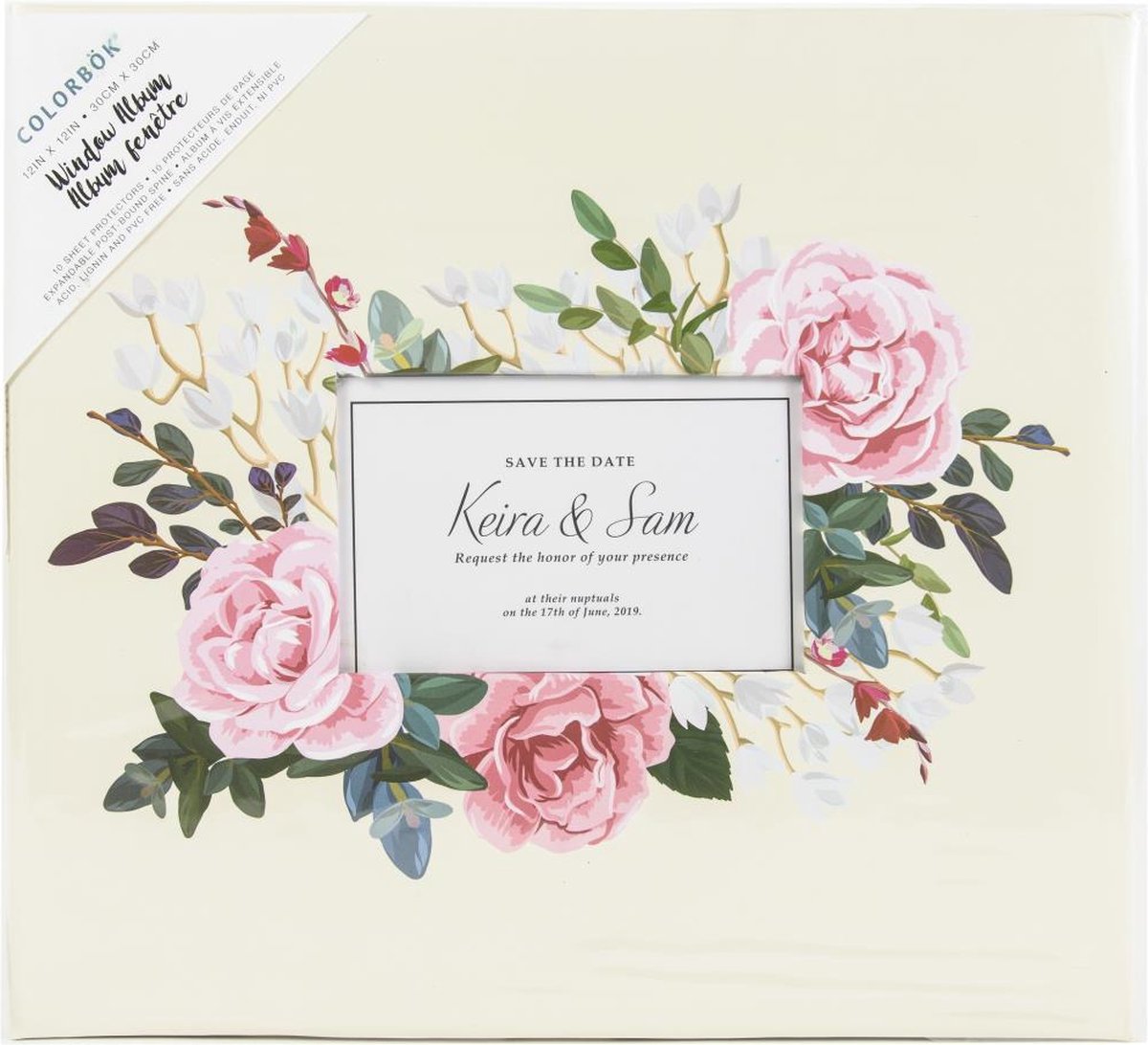 Colorbok - All In Bloom Window Album Post Bound 12"X12" (74337PDQ)