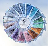 Epoxy Hars & Druzy Starterskit "The Limitless Goddess"- Maak Je Eigen Geodekunst - Geode Art Met Epoxy & Kristallen - Epoxy Kunst Pakketten - Craft Met Kristallen - Kristallen In Kunst DIY