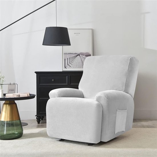 XINGYUEXUAN Wortel stoelhoezen, 2 stuks, stretch vleugels, stoelhoezen met armen, effen kleur, vleugels, rug, fauteuil, bankhoezen met elastische bodem, voor woonkamer, slaapkamer (zwart