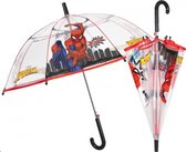 Parapluie dôme automatique transparent de Spiderman