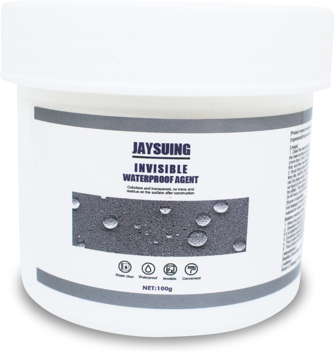 Jaysuing Agent Imperméable Invisible Mastic Isolant - Temu Belgium