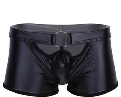 Boxer-Latex Ring-Heren-Erotisch-Opwindend-Pijpjes-Sexy-Mannen-Goedkoop
