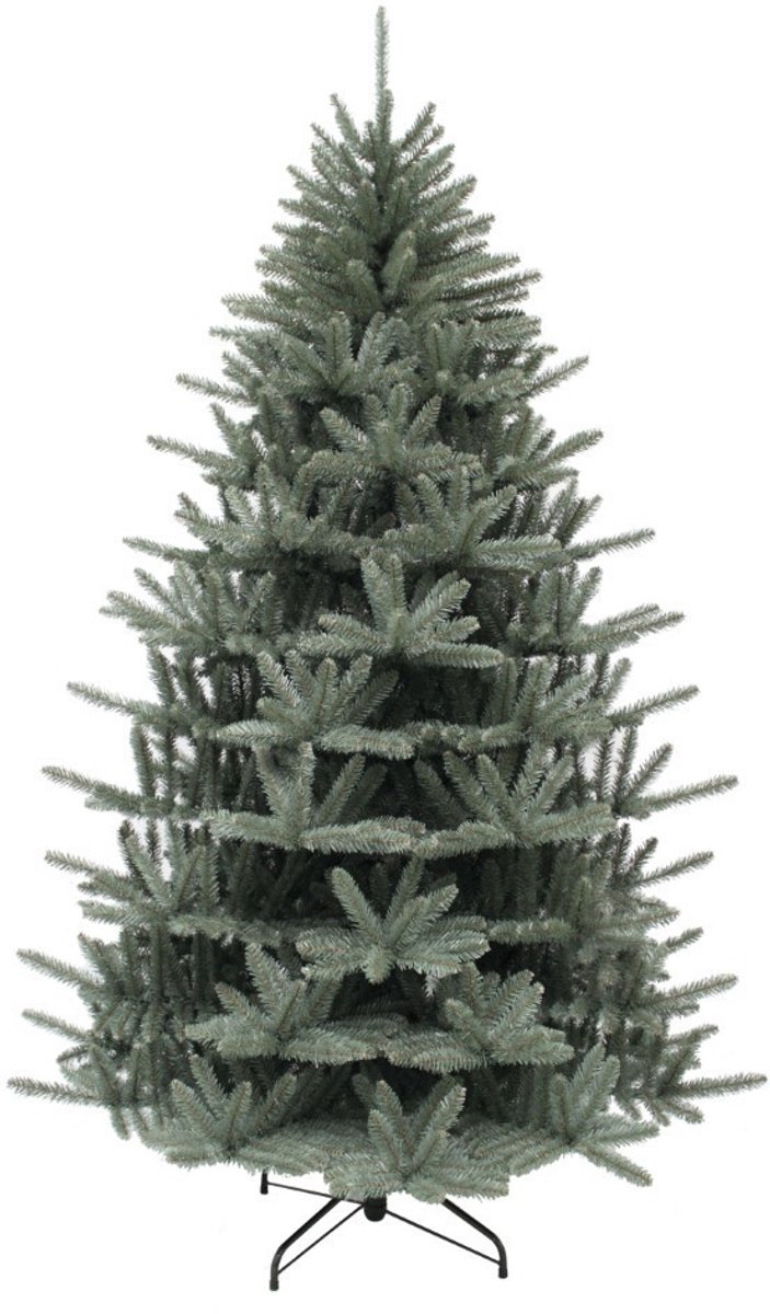 Triumph Tree Kunstkerstboom Matterhorn - 130x130x215 cm - PVC - Blauw