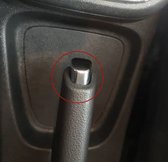 handremknop-handrem-knop-geschikt voor volkswagen polo -skodia-kapje-auto-interieur zilver