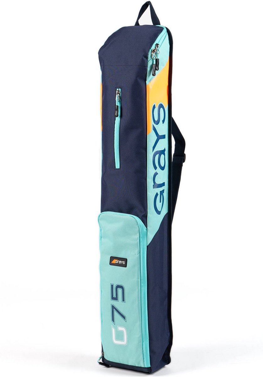 Grays hockeytas G75 Stick Bag Donkerblauw / Mint - 100 x 10 x 18