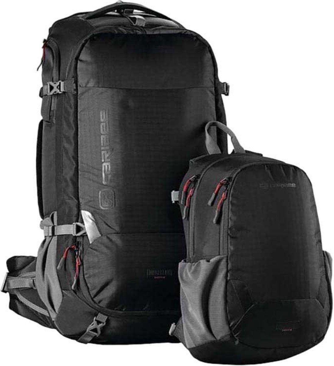 Caribee Magellan 65l Rugzak Zwart