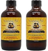 2 X SUNNY ISLE - JAMAICAN BLACK CASTOR OIL 4OZ / 118ML