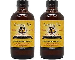 2 X SUNNY ISLE - JAMAICAN BLACK CASTOR OIL 4OZ / 118ML
