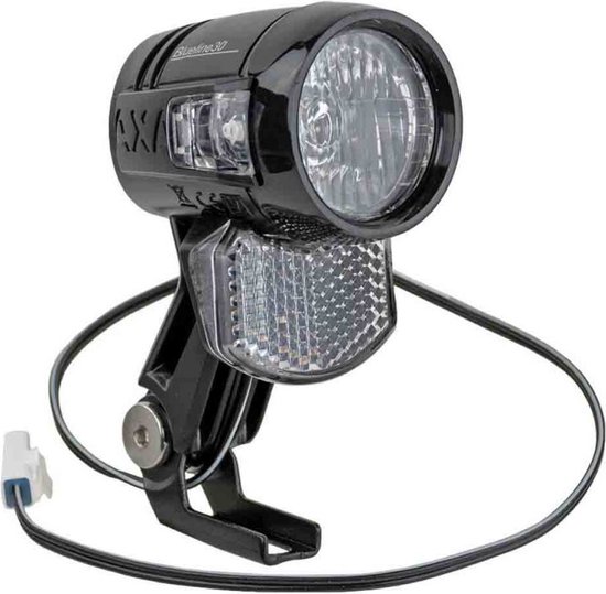 Axa Blueline 30 lux e-bike 6 volt jst met lichtkabel