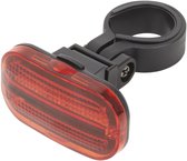 Benson Achterlicht / staartreflector - voor fiets - LED - universeel - batterijachterlicht met reflector