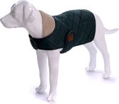 Dogs&Co Honden Winterjas Groen Quilt Maat S Ruglengte 43 cm Borstomvang 45-50cm