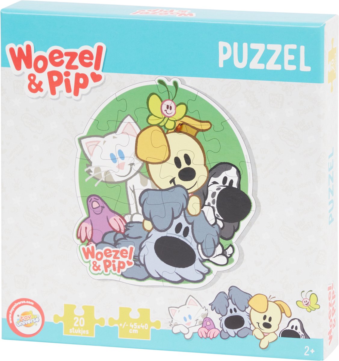 Woezel en Pip puzzel, kinder puzzel, woezel en pip | bol