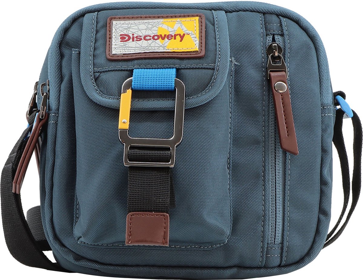 Discovery Schoudertas | Crossbody tas - Icon - D00713 - Petrol Blauw - Petrol Blauw