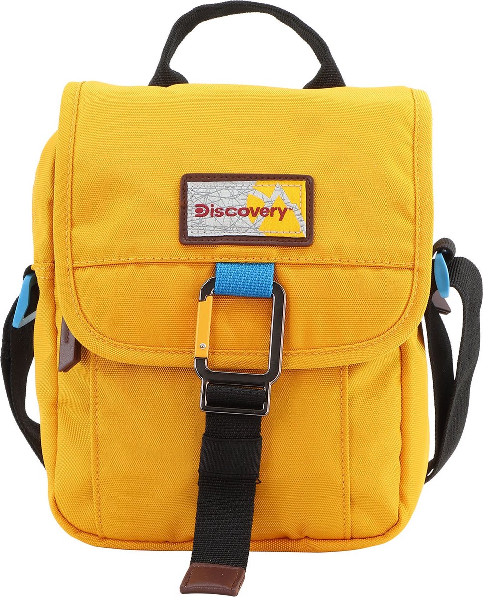 Discovery Icon | Schoudertas / Crossbody tas - Geel | D00711 - Geel