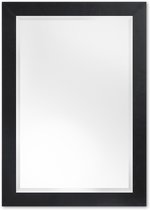 Moderne Spiegel 65x75 cm Zwart - Paige