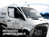 Zijwindschermen geschikt voor VW Crafter/ Mercedes Sprinter 2006-2017 (verkorte schermen)
