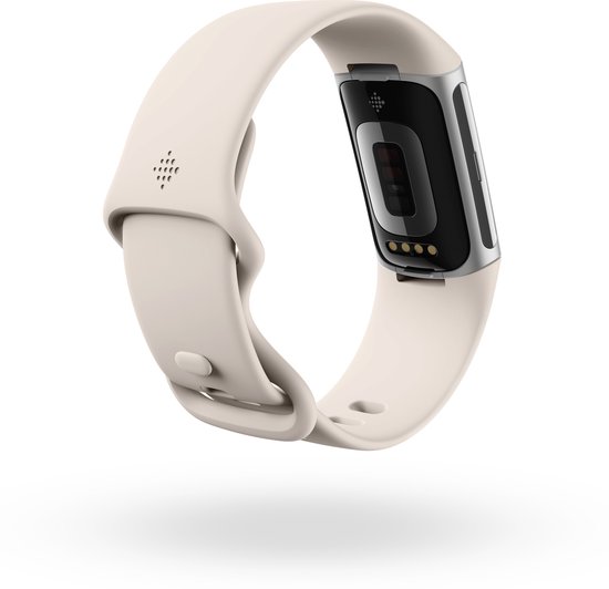 Fitbit Charge 6 - Activity Tracker - horloge met stappenteller - Beige - Fitbit
