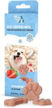 Honden ijsjes | Coolpets Dog Ice Mix | Aardbei