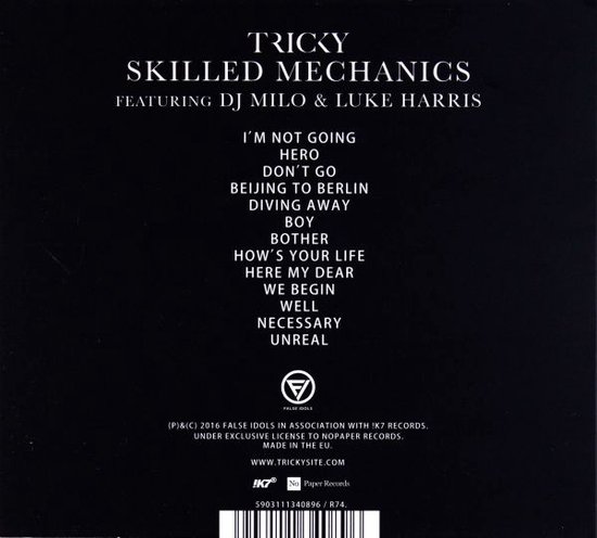 Tricky: Skilled Mechanics [CD], Tricky | Muziek | bol