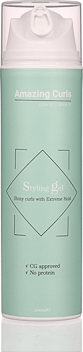 Styling Gel voor Krullend Haar | CG | Glans | Strong Hold | Krullen