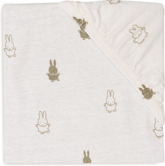 Jollein - Hoeslaken jersey 40/50x80/90cm - Miffy and friends - Spruit kids conceptstore