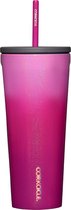 Corkcicle Cold Cup 700ml-Ombre Unicorn Kiss-Thermosfles-Drinkbeker-met rietje-Go to drinkbeker-30oz- Spill proof