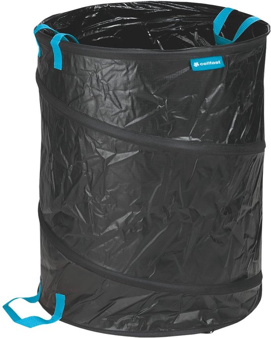 Foto: Cellfast tuinafvalzak 172 l pop up waterdicht scheurbestendig bladerenzak graszak