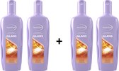 Andrélon Shampoo - Glans - 4 x 300 ml