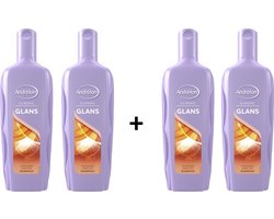 Andrélon Shampoo - Glans - 4 x 300 ml